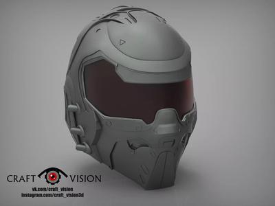 Doom girl Helmet