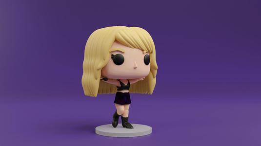 Taylor Swift funko pop from the 1989 world tour