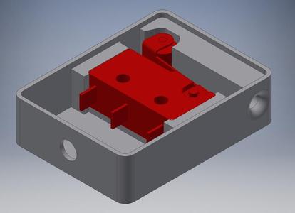 End of filament sensor (switch)