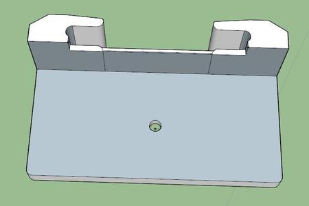 Miele fridge door bracket