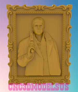 Sergei Bodrov 3D MODEL STL FILE FOR CNC ROUTER LASER