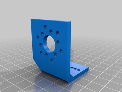 3Dsets Model 7 Buggy - brushless motor mount with more holes