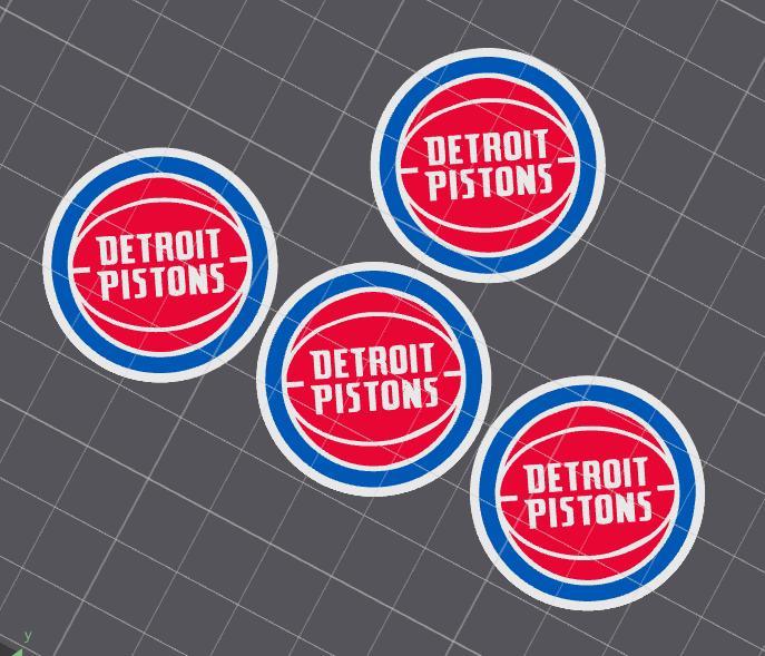 NBA - Detroit Pistons Tire Valve Stem Cap