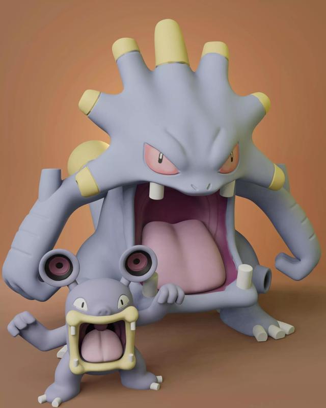 Pokemon - Loudred and Exploud