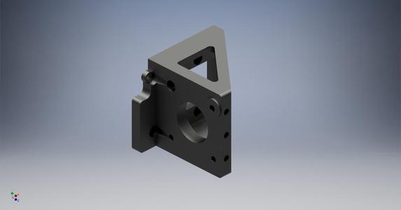 Printrbot Alu v2 Extruder / Motor mount