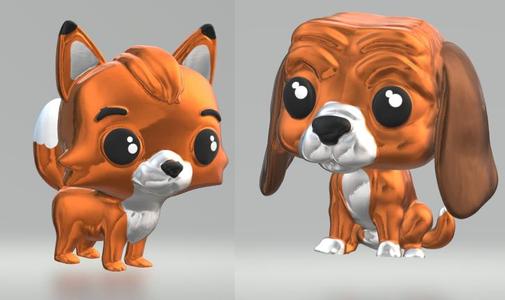 POP Rox and Rouky Fox and the hound