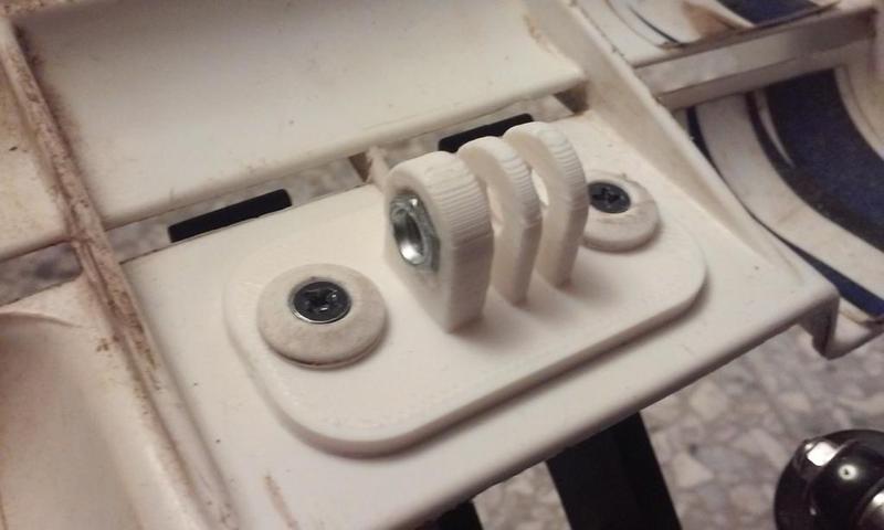 Turnigy Nitro Rumble GoPro SJ4000 Camera Rear Wing Mount