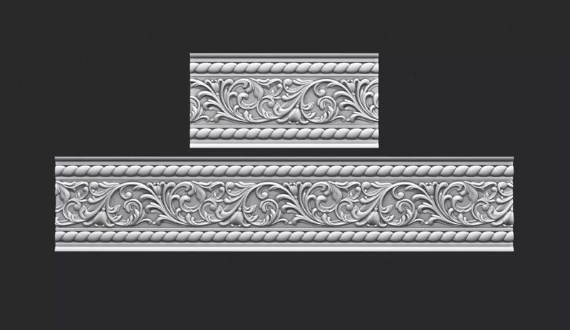 Islamic Tomb Patterned Panel Model for CNC Carving