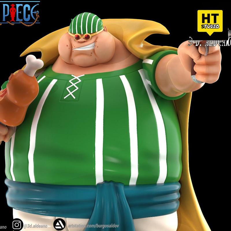 Lucky Roo Red Hair Pirates One Piece