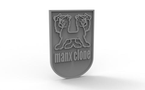 manx clone badge