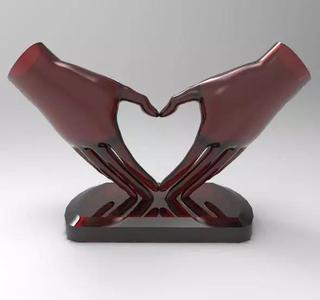 HeartHands Statue