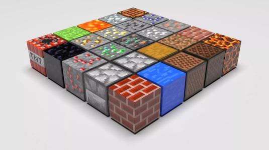 Minecraft Magnetic Blocks Set