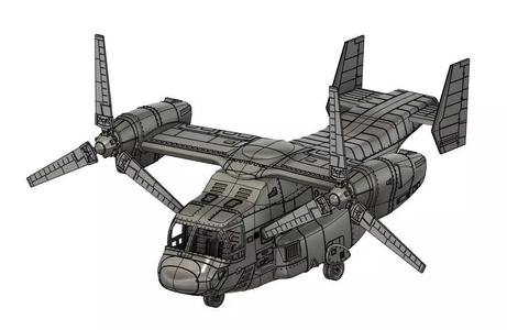 Osprey v22 Military aircraft scale 1-18