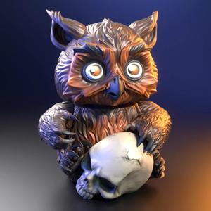 Owlbear Bobble Head