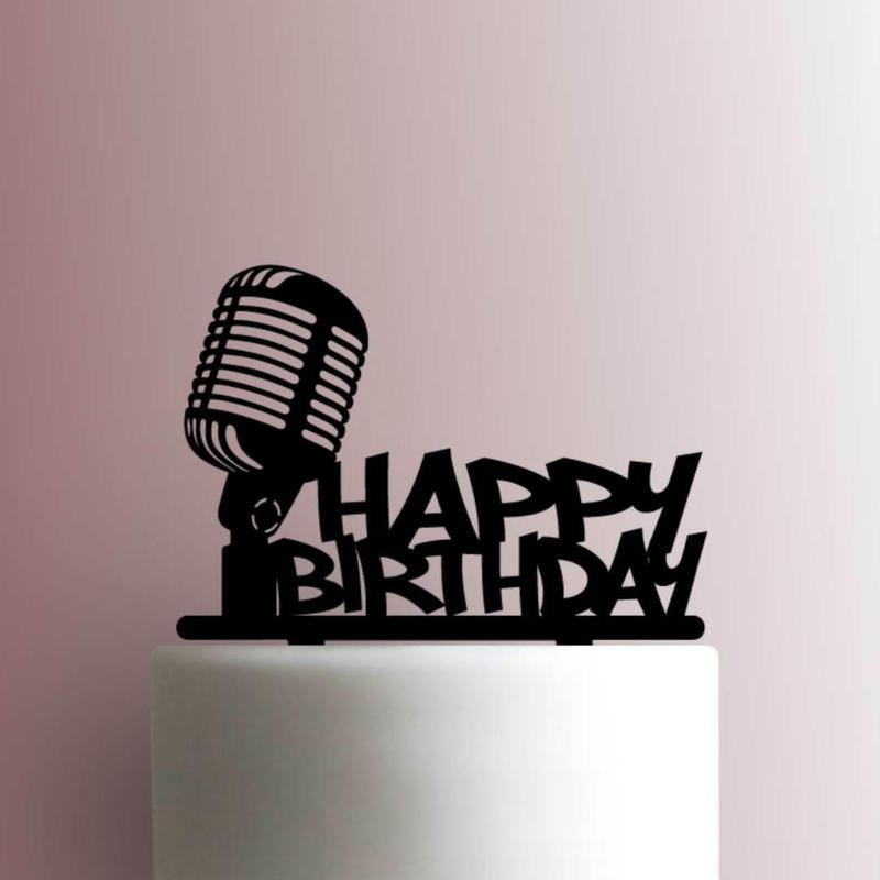 TOPPER MICROPHONE HAPPY BIRTHDAY MICROPHONE