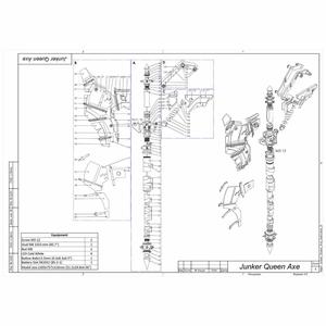 Junker Queen Axe - Overwatch - STL + CAD bundle - Commercial Use