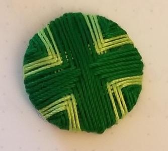 1 Inch Button Mould for Thread-Wrapped Buttons