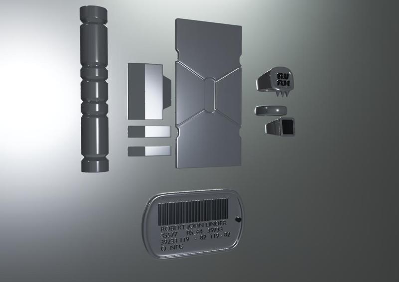 Johnny Silverhand  jewelrie weapons