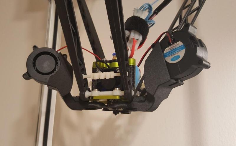 Fan Shroud 40mm x 20mm Blower Style  - Rostock Max