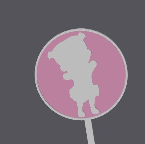 Cocomelo Duo - Cupcake Topper - Cece