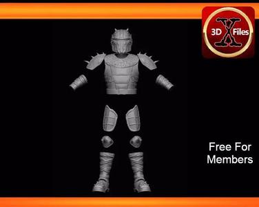 Mandalorian Armor - Early Crusader - Star Wars Custom Action ...