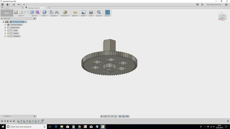 Drone Visuo - Big gear