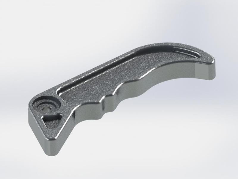 100mm ratchet bar clamp handle