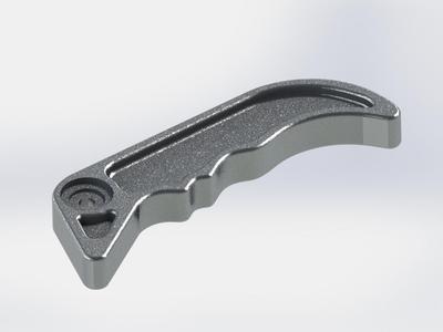 100mm ratchet bar clamp handle
