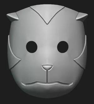 Hidden Leaf Anbu Monkey Mask