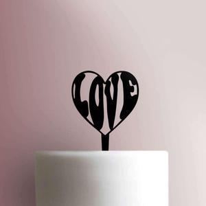 LOVE HEART TOPPER