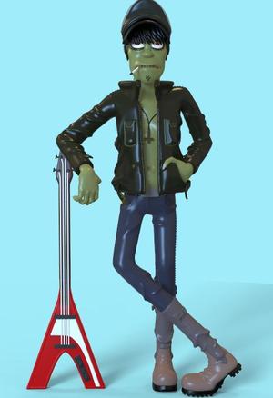 MURDOC FROM GORILLAZ (PARTS AND COMPLETE)