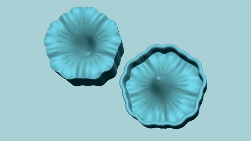 Gloxinia Flower - Molding Arrangement EVA Foam Craft