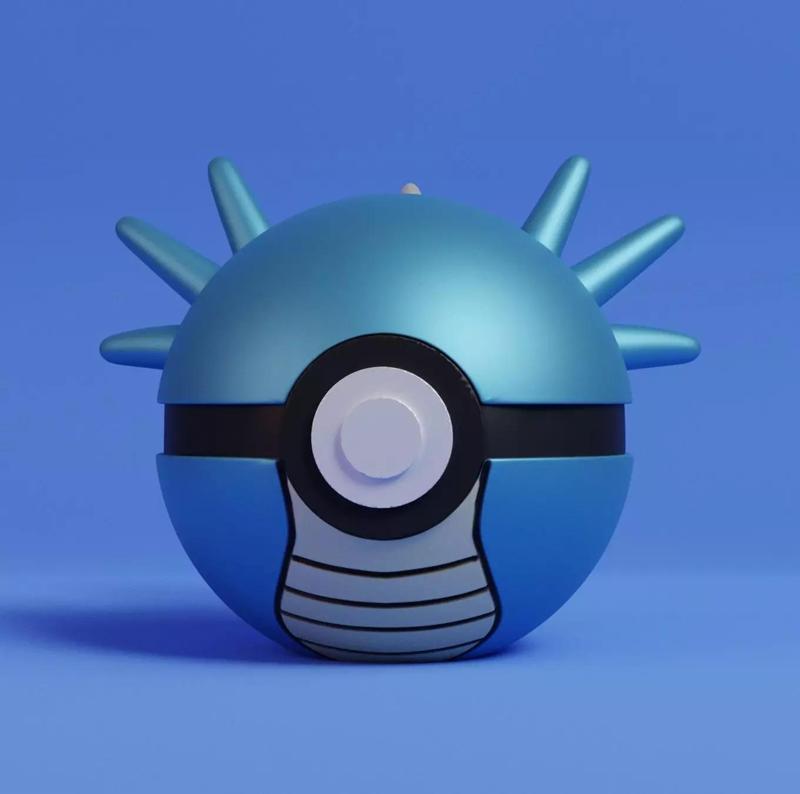 Pokemon Horsea Pokeball