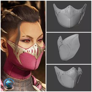 Mileena mask  from MK1 - Empress regnant