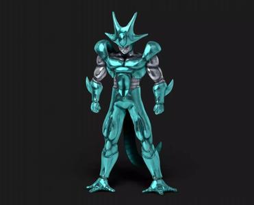 Metal Cooler Final Form Dragon Ball Z Figure for 3D print Model