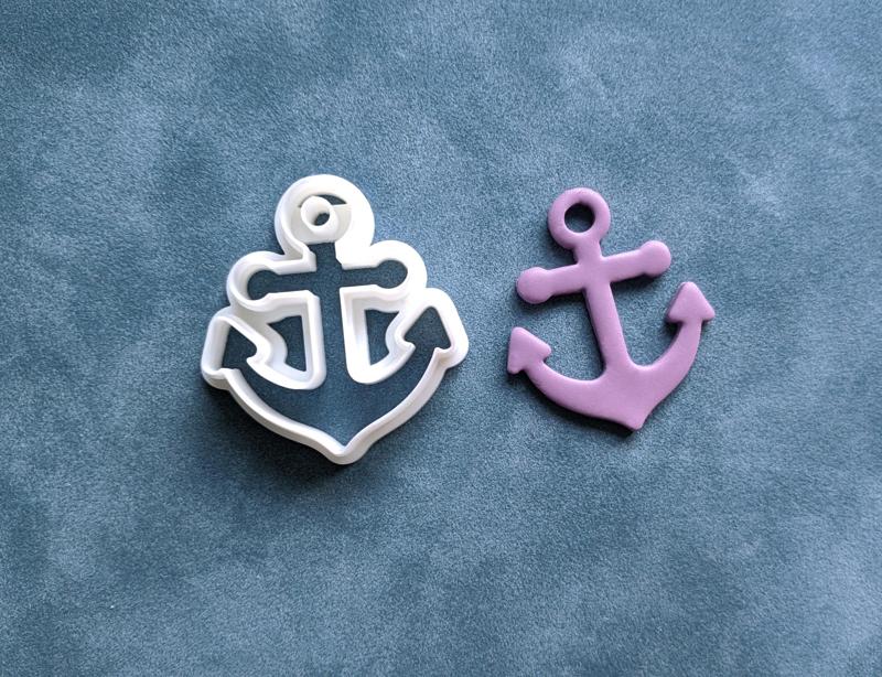 Polymer clay cutter anchor 35 mm