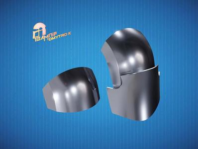 Custom Mandalorian Shoulders Armor 3