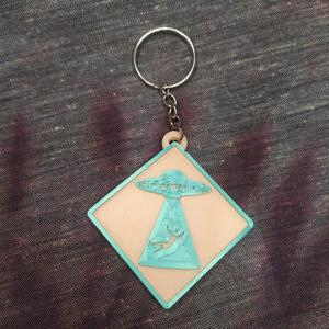 Abduction Keychain Ufo