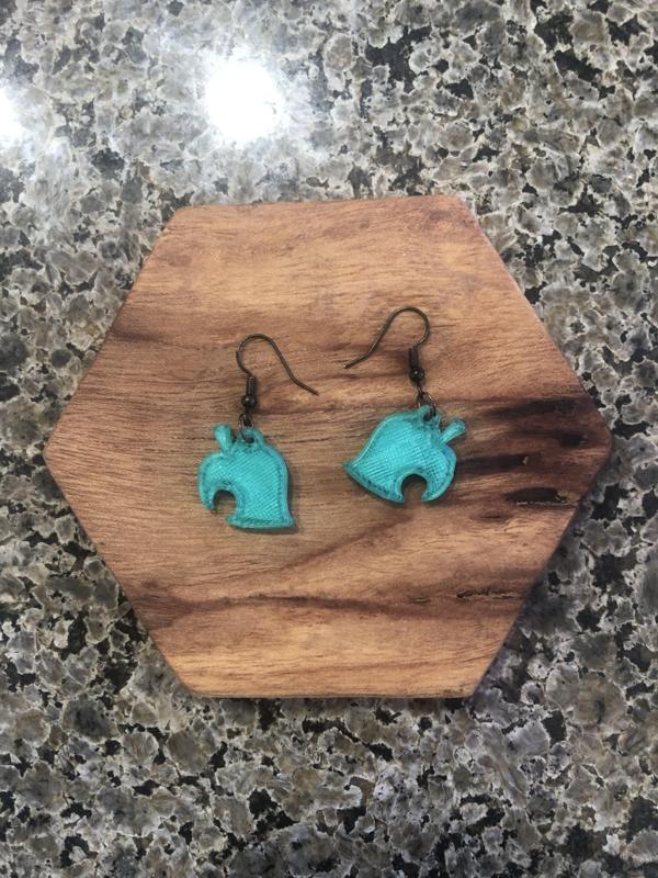ACNH Leafy Earrings