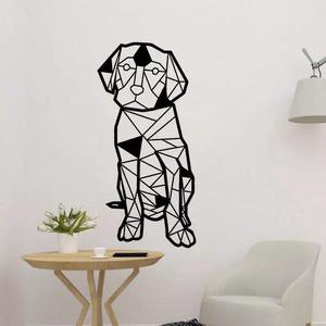 Geometric Dog Wall Decor
