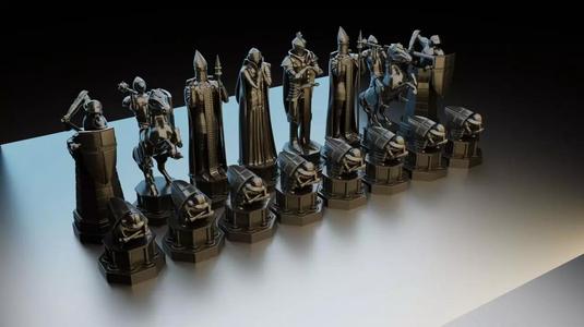 ONLY QUEEN Harry Potter - Chess Wizarding Figure 3D print model