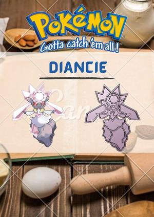 AMAZING POKEMON diancie COOKIE CUTTER STAMP CAKE DECORATING