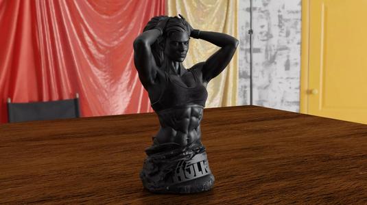 She Hulk Warrior Bust