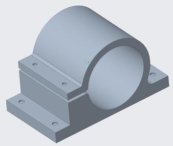 FUEL PUMP SUPPORT TURBINE AIRCRAFT TURBINE diam 22mm