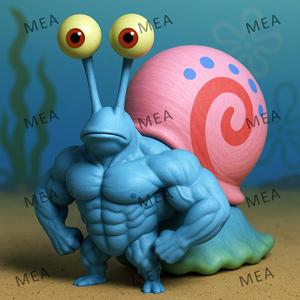 Muscular Gary The Snail