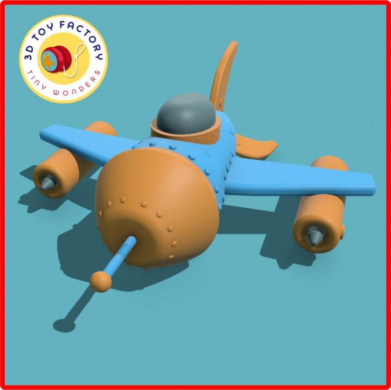 Toy Plane Fighter Jet