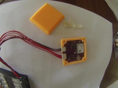GPS/Magnetometer enclosure for T4 Quad