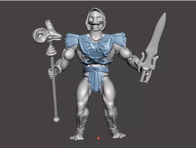SKELETOR MOTU ACTION FIGURE ORIGINS COMPLETE