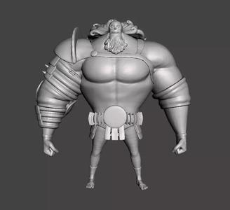 Jesus Burgess Dressrosa arc 3D Model