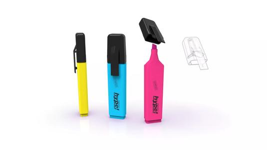 Highlighter marker 3D model
